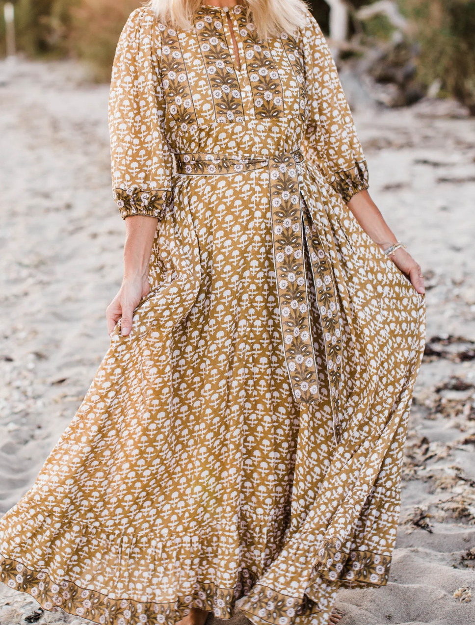 Long sleeve 2025 house dress