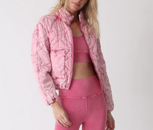 Load image into Gallery viewer, Electric &amp; Rose Quilted Jacket
