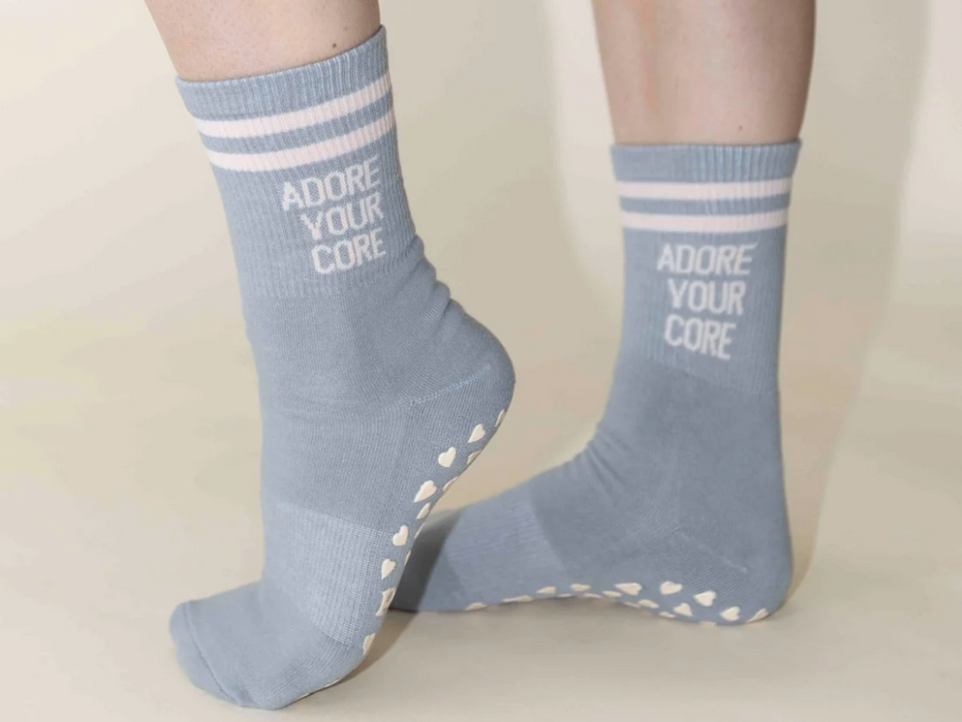 Pilates Honey Adore your Core Grip Socks