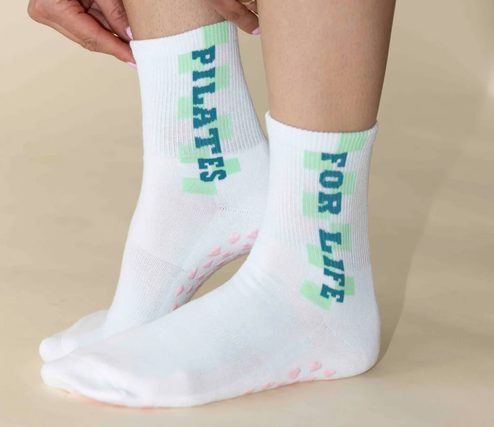 Pilates Honey Pilates for Life Grip Socks