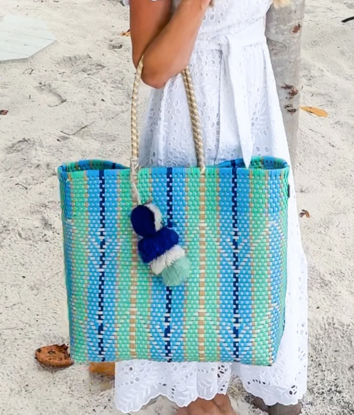 Unicorn Citron Tote - Large - Thumbnail 5