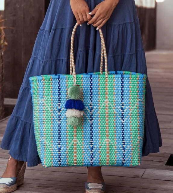 Unicorn Citron Tote - Large - Thumbnail 3