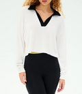 Splits 59 Joan Fleece Polo Sweatshirt