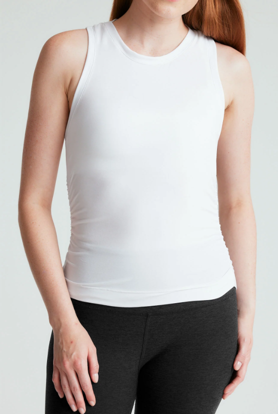 Beyond Yoga Featherweight Shirred Tank
