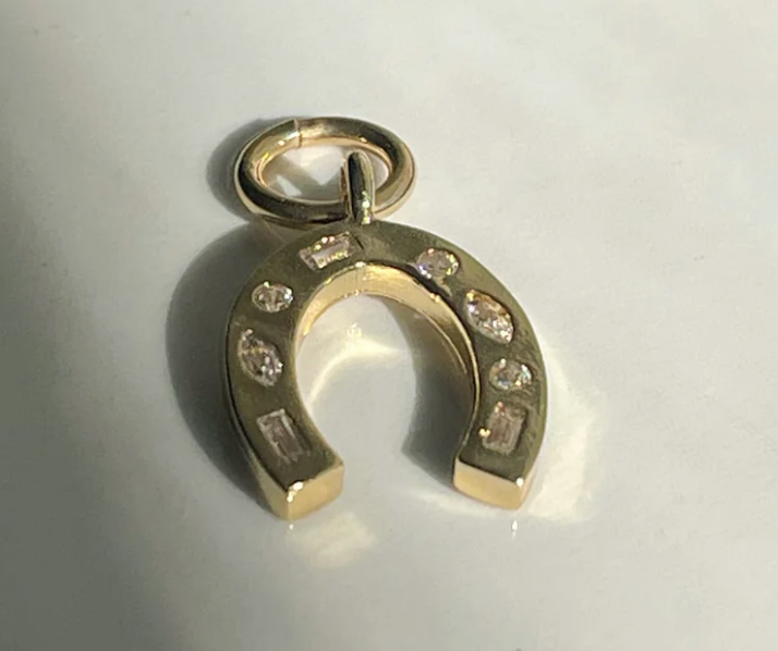 Idalia Horseshoe Charm