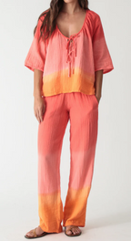 Electric & Rose Beach Pant- Ombre