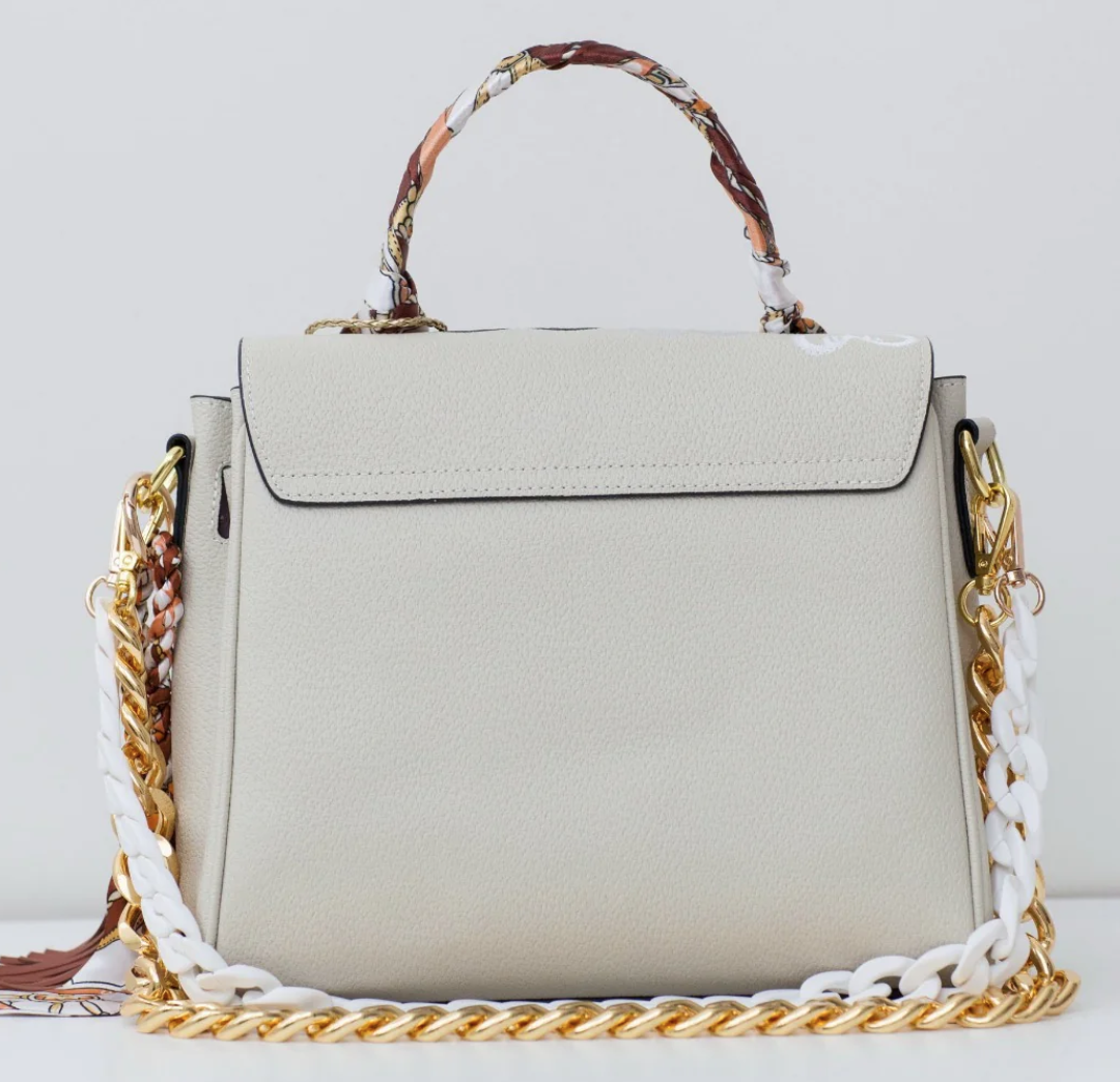 Anca Barbu Hand Painted Vicky bay with Graffiti Hearts