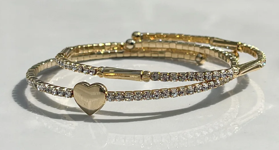 Idalia Isla Golden Bar Wrap Bracelet
