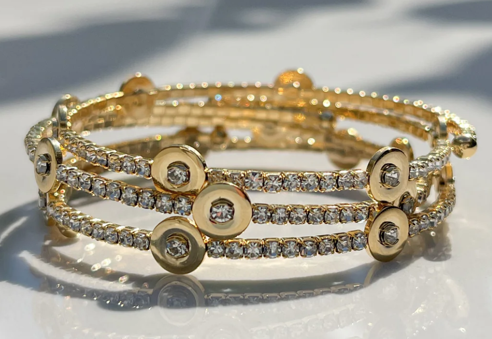 Idalia Isla Button Wrap Bracelet