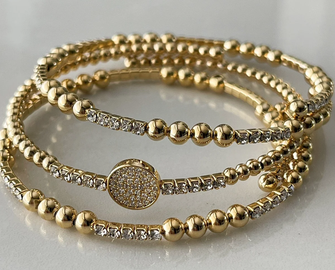 Idalia Isla Bauble Wrap Bracelet