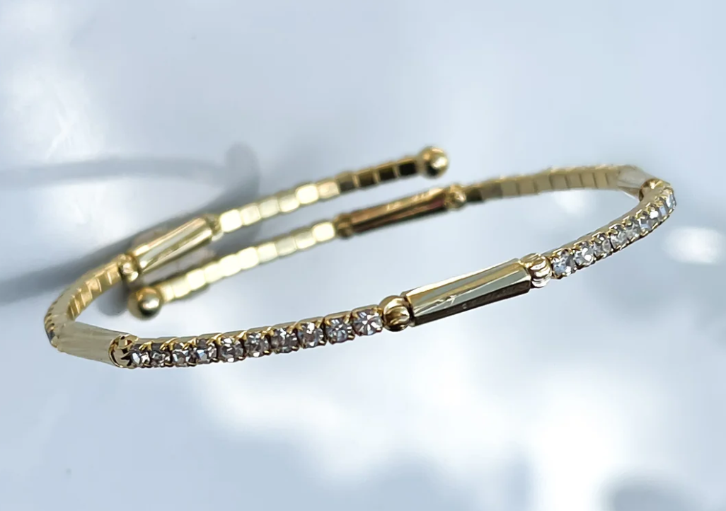 Idalia Isla Golden Bar Wrap Bracelet