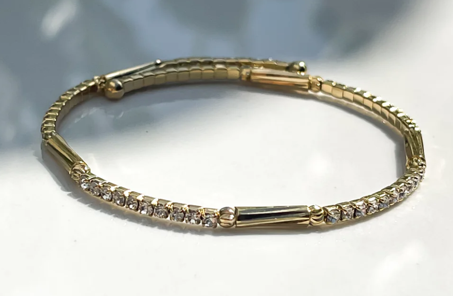 Idalia Isla Golden Bar Wrap Bracelet