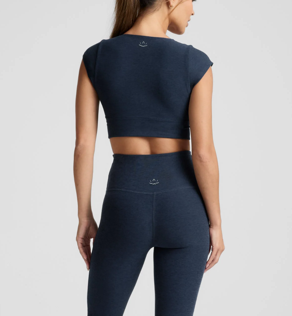 Beyond Yoga Spacedye Cropped Tee