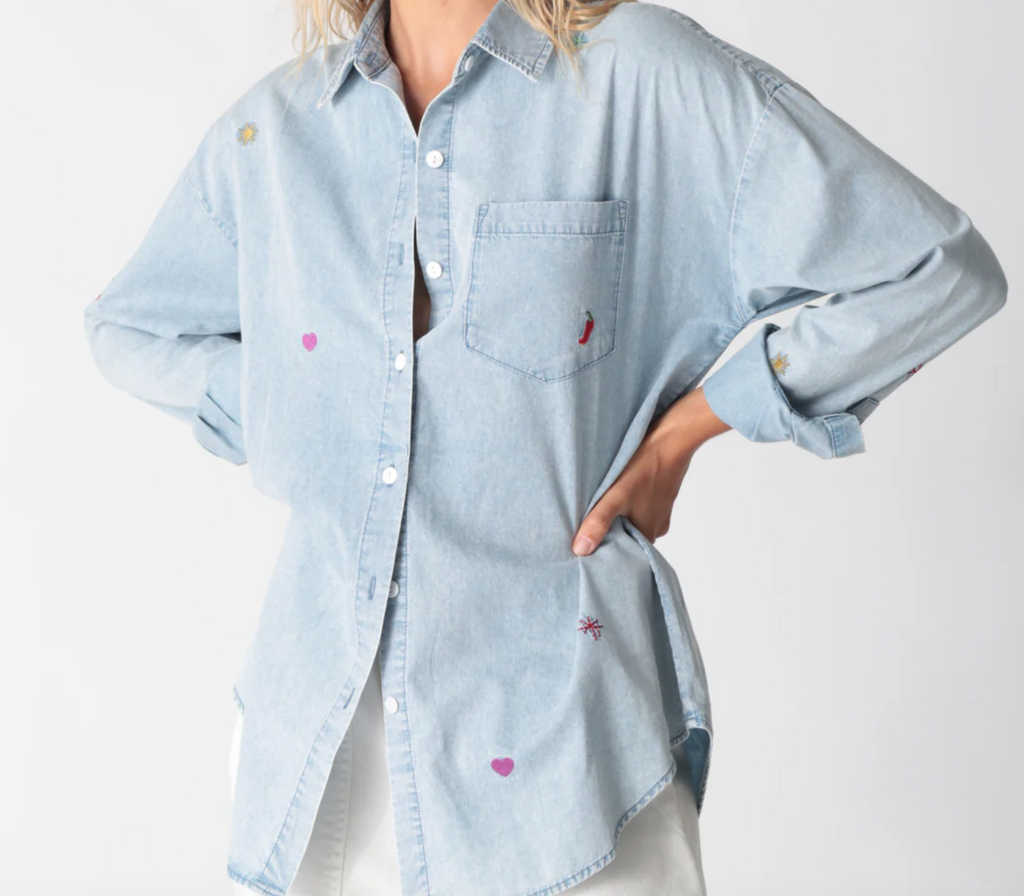 Electric & Rose Boyfriend Shirt