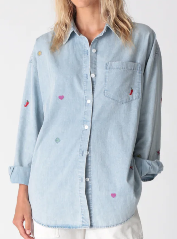Electric & Rose Boyfriend Shirt