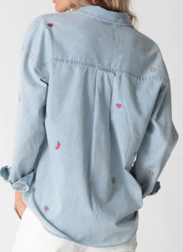 Electric & Rose Boyfriend Shirt