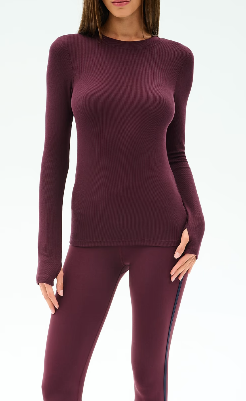 Splits 59 Louise Rib Long Sleeve