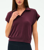 Splits 59 Evie Fleece Sleeveless Polo