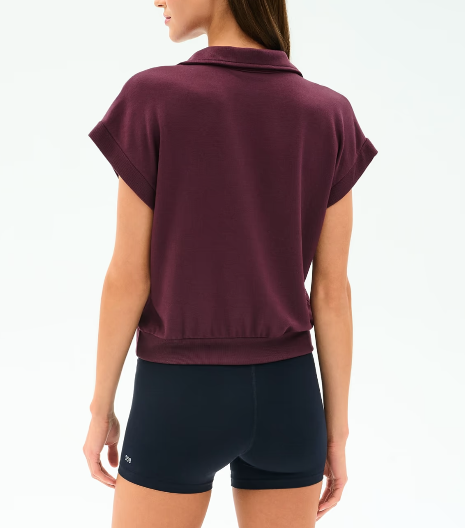 Splits 59 Evie Fleece Sleeveless Polo