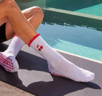 LisaMaree Popped My Cherry Pilates Grip Socks