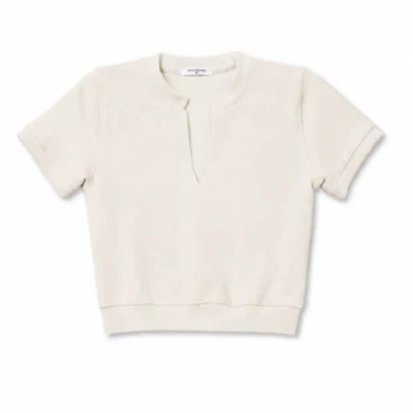 Perfect White Tee Cleo French Terry