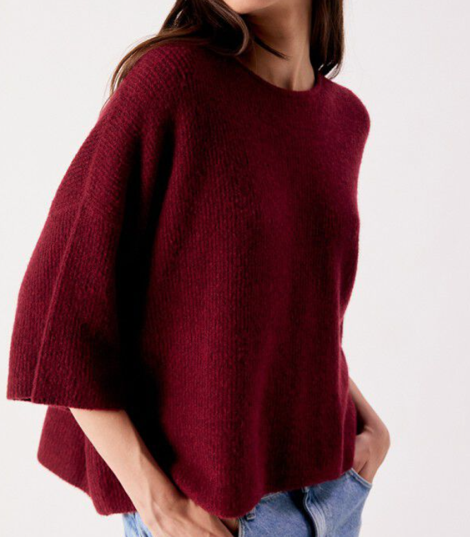 American Vintage Damsville 3/4 Sleeve Sweater