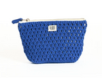 Marie Marie Crochet Small Pouch-Navy