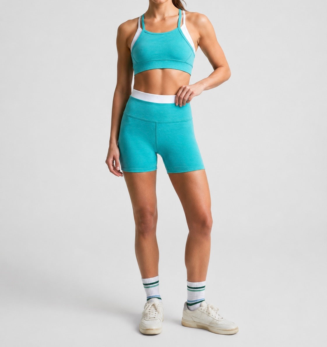 Beyond Yoga Layered Long Line Bra