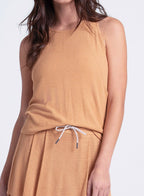 Rib Breezy Women's Tank Caramel