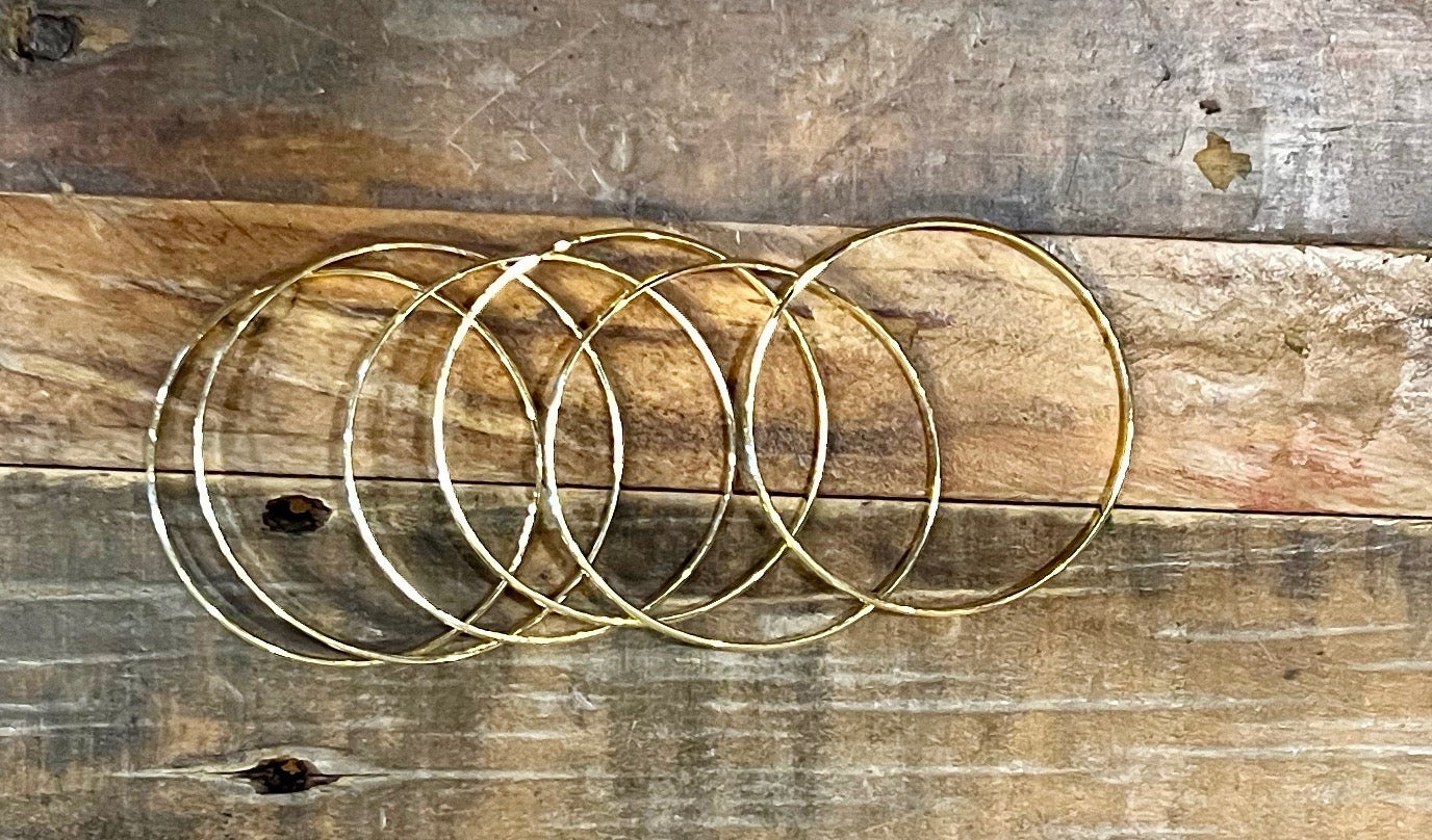 Tassel Soul Gold Bangle