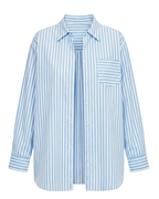 Solid & Striped Avril Button Down Blue Lagoon