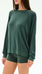 Splits 59 Andie Oversized Fleece Sweatshirt