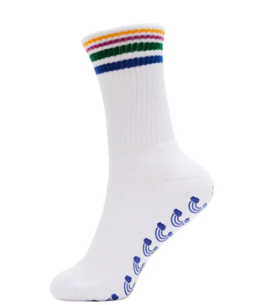 LisaMaree Rainbow Cloud Grip Socks