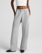Beyond Yoga LuxeFleece 2.0 Women's Straight Leg Sweatpant Heather Gray