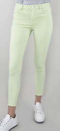 Tractr Mona Basic High Waist Skinny Crop Jean