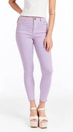 Tractr Mona Basic High Waist Skinny Crop Jean