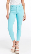 Tractr Mona High Waist Skinny Crop Jean