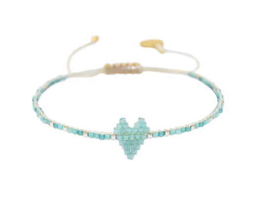 Mishka Heart Bracelet