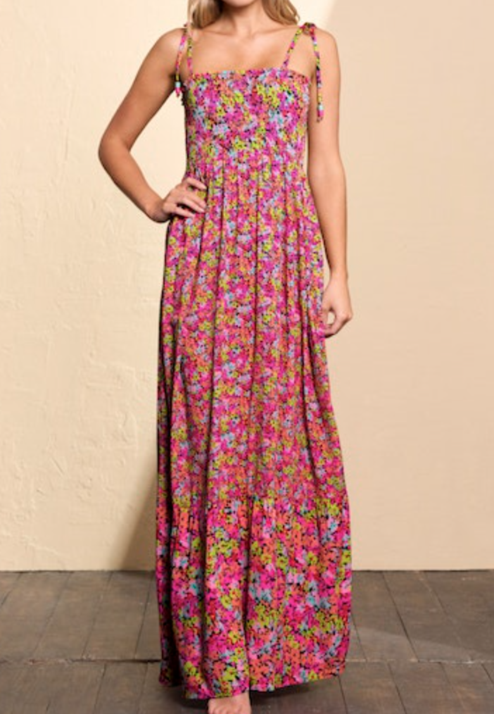 Maaji Monet Bewitched long Floral Dress