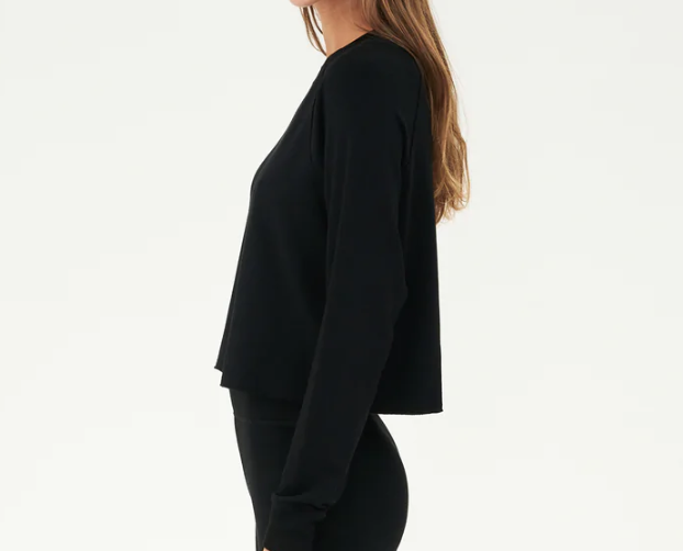 Splits59 Cropped Fleece Sweatshirt