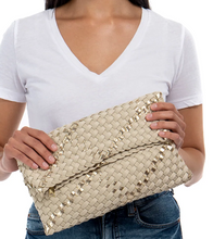 Load image into Gallery viewer, Haute Shore Convertible Woven Crossbody
