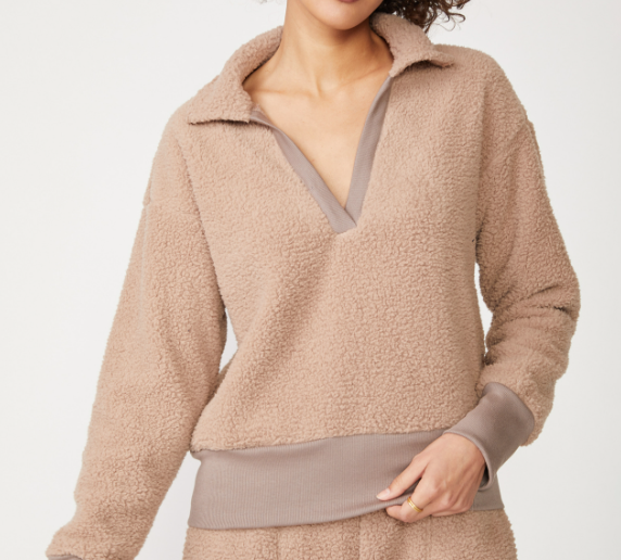 Stateside Sherpa Pullover