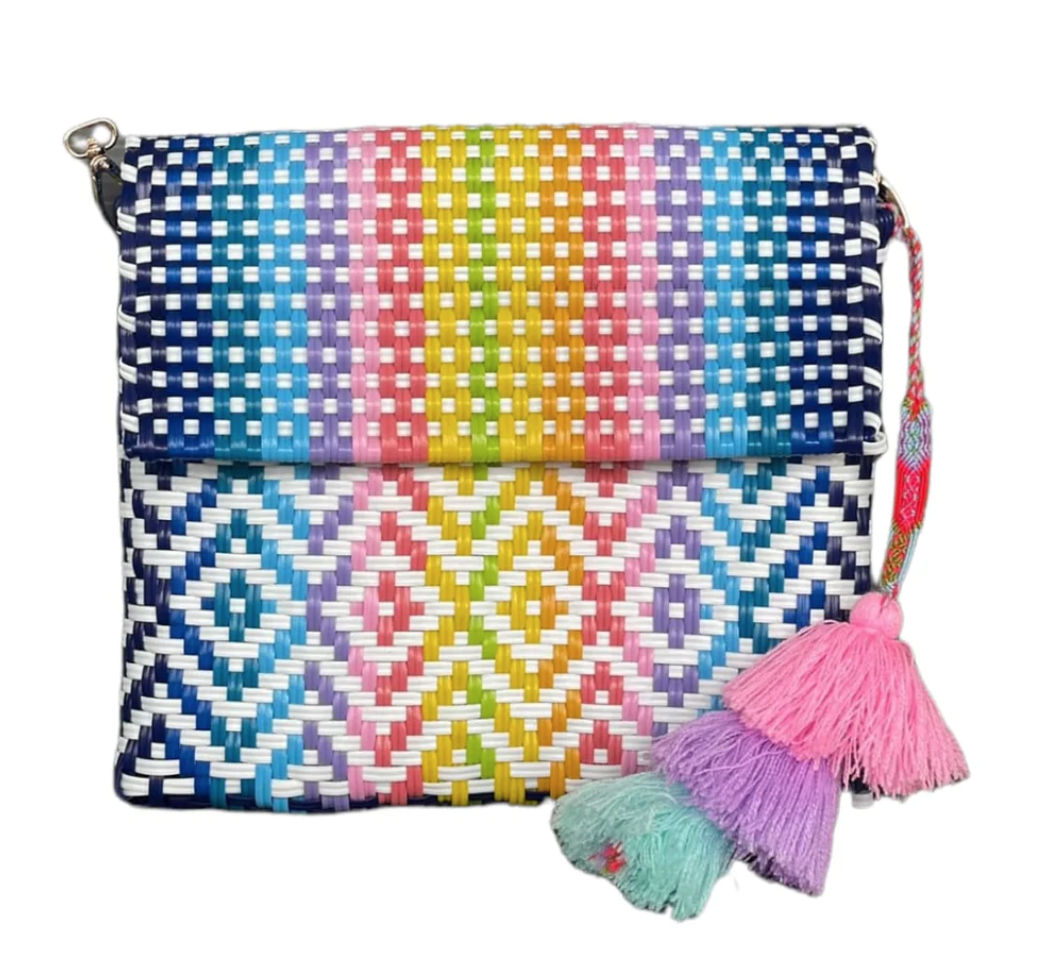 Squeeze De Citron Clutch with Crossbody Strap